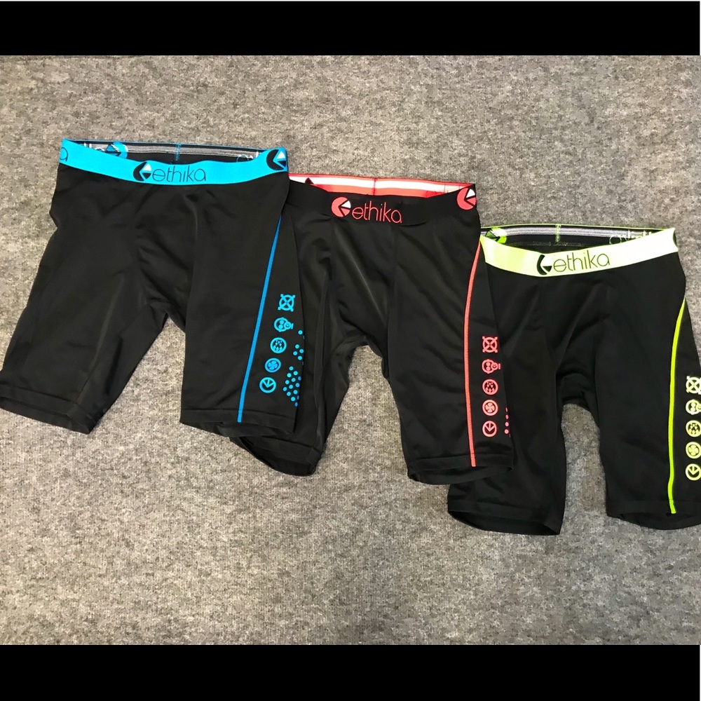 3 pairs Ethika Staple Subzero performance
